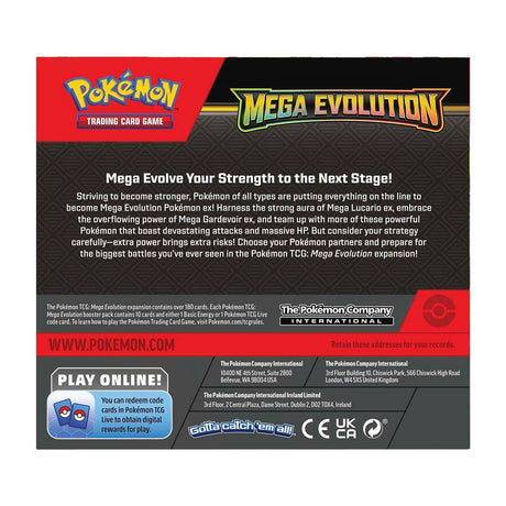 Pokémon TCG – Mega Evolution – Booster Box (36 Packs)
