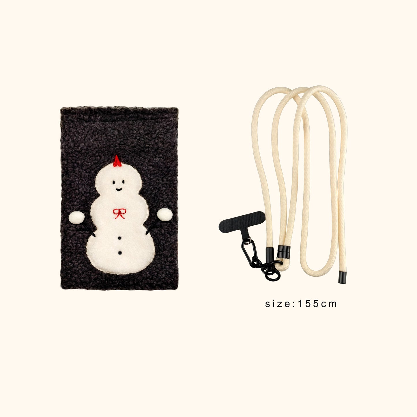 Daily White - Snowman Cross Body Bag