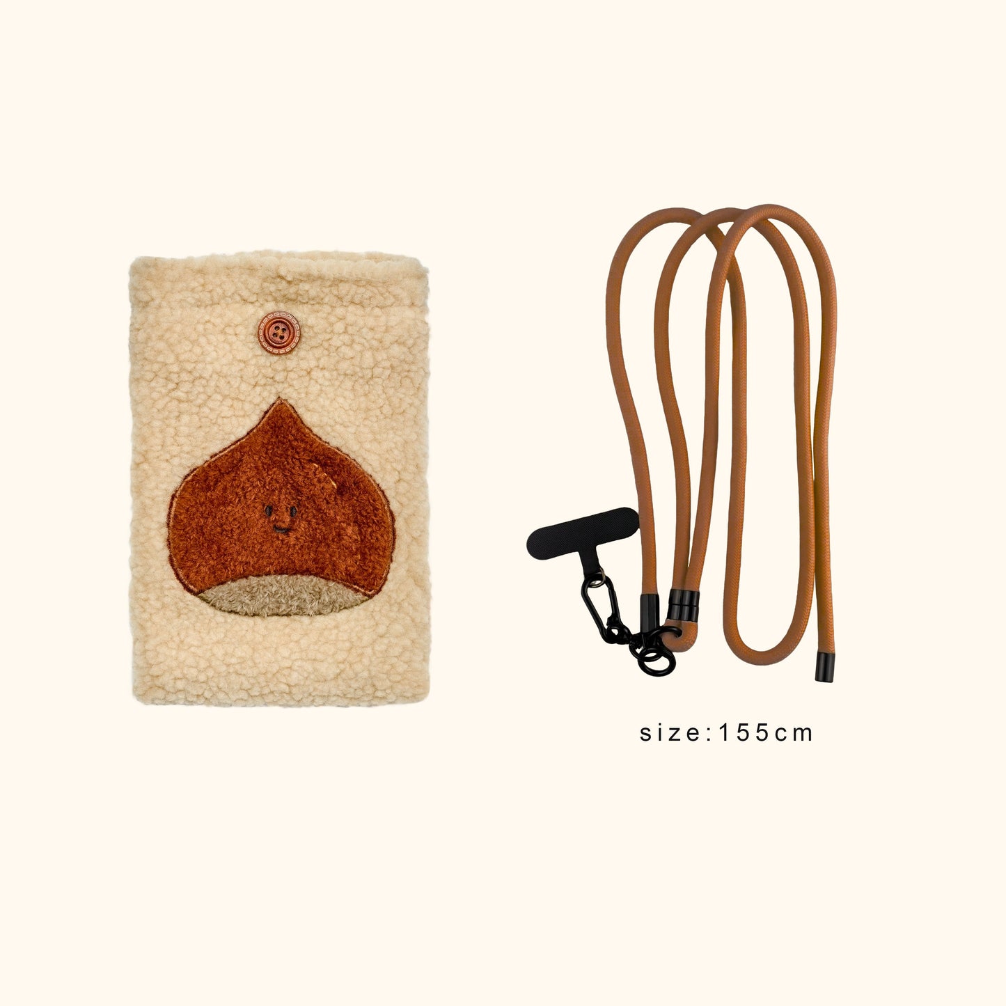 Daily White - Chestnut Cross Body Bag