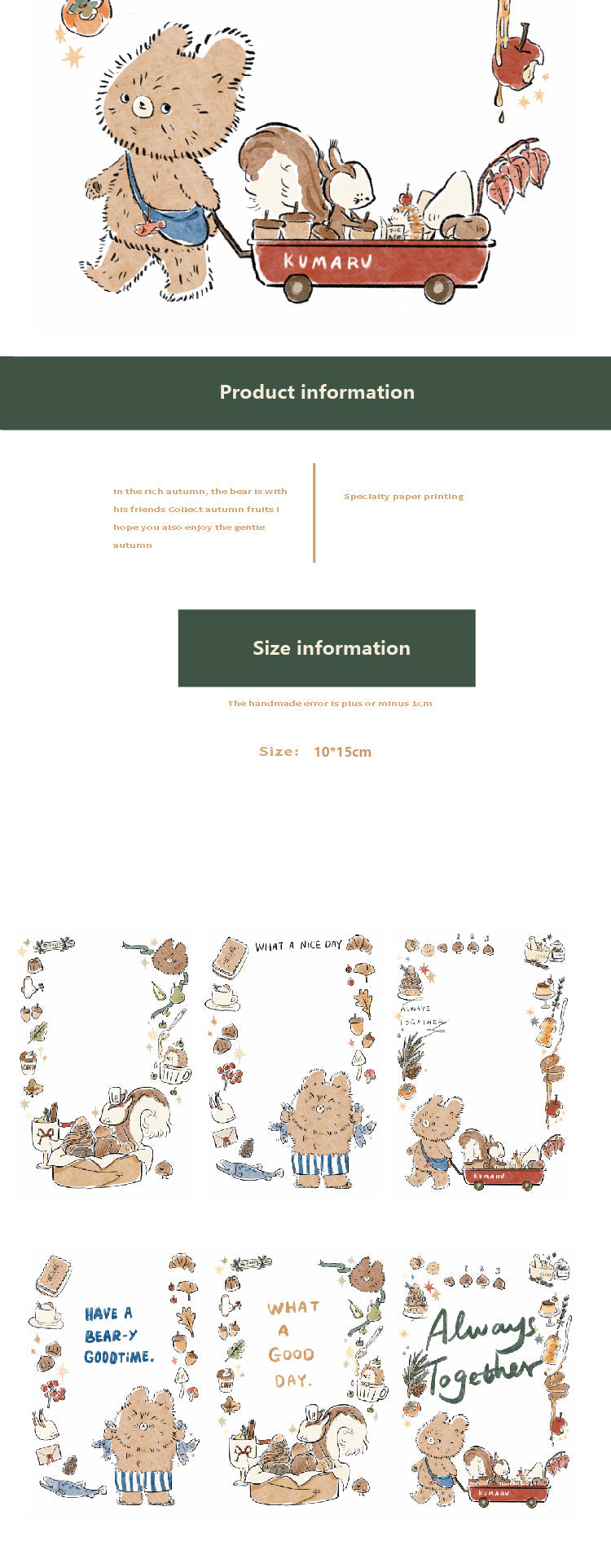 A Gator Life - Autumn Memo Notepad