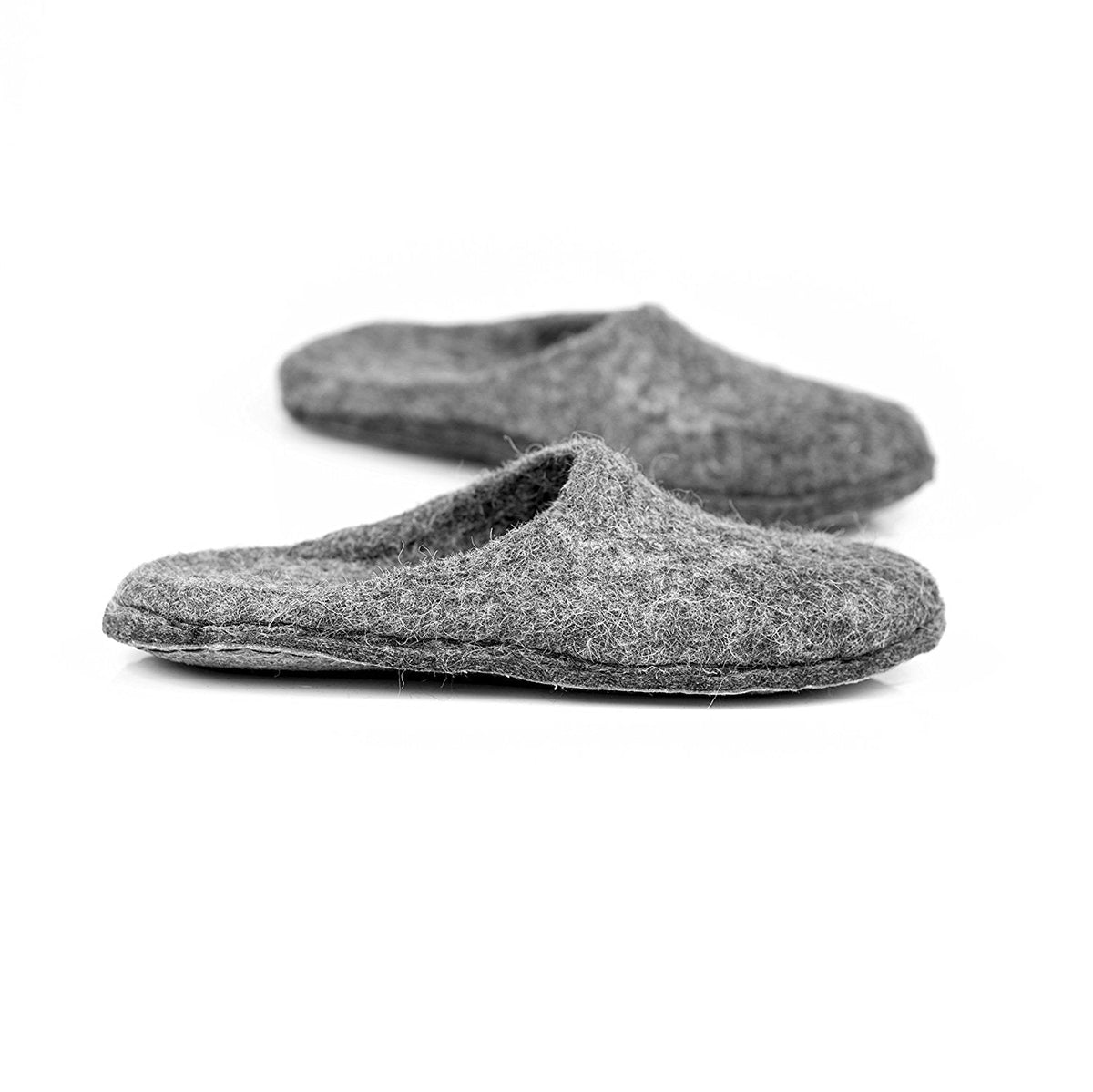 Women's Slip-On Felted Wool Slippers