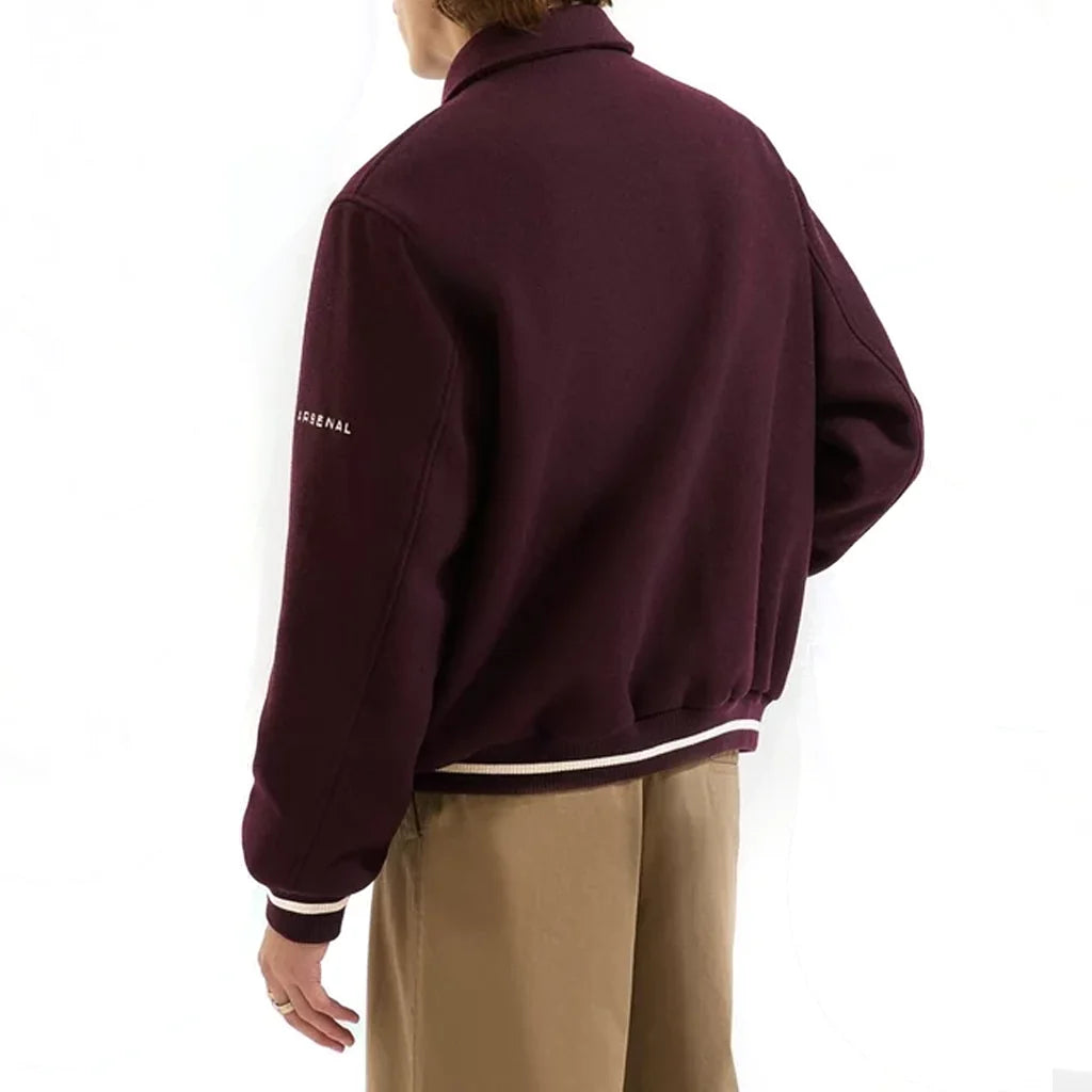 Arsenal Classics Records Wool Varsity Jacket