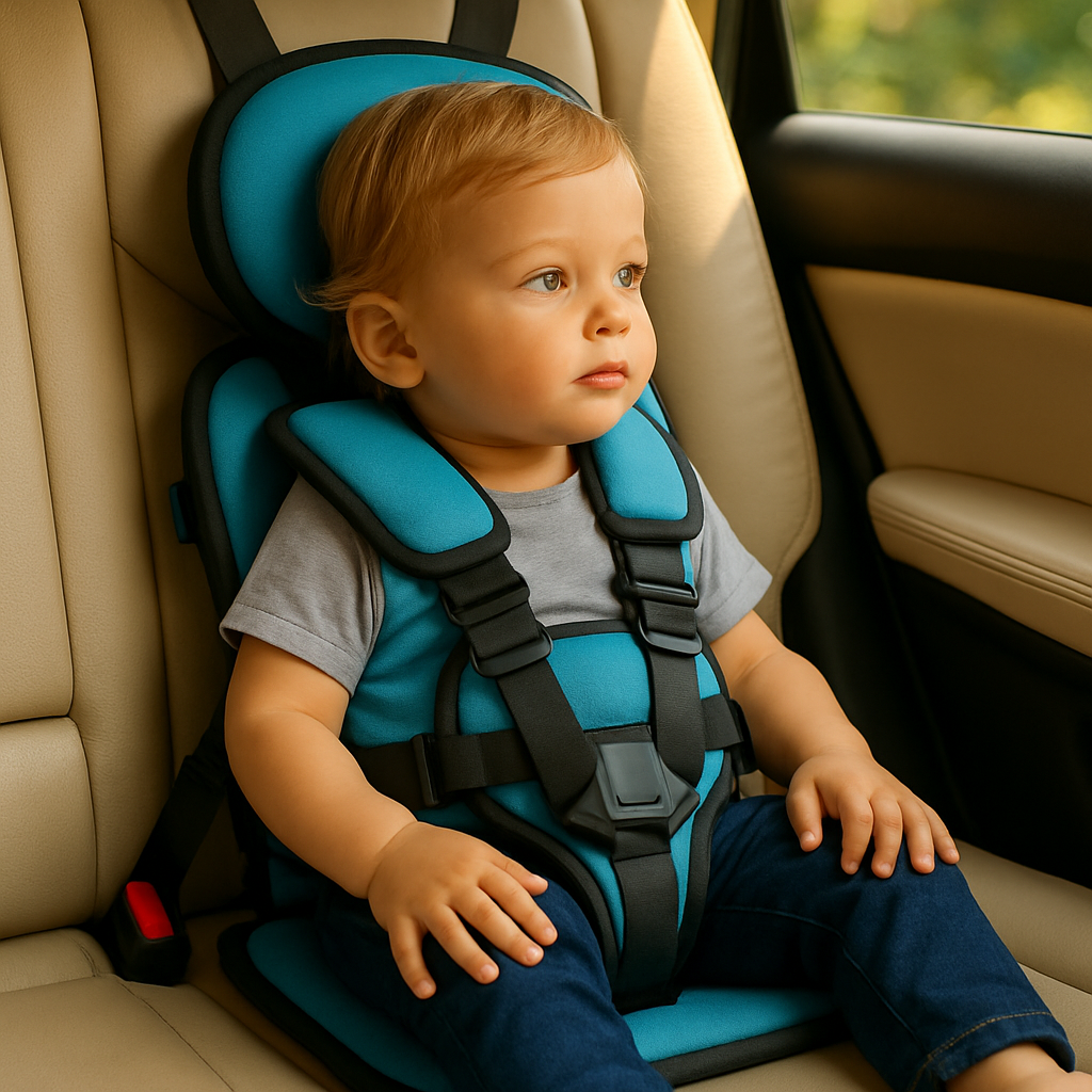 Portable Folding Baby Car Booster Seat | Premium Quality