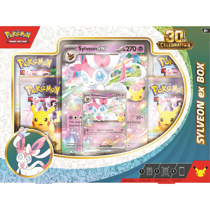 Pokémon TCG – 30th Celebration Sylveon ex Box
