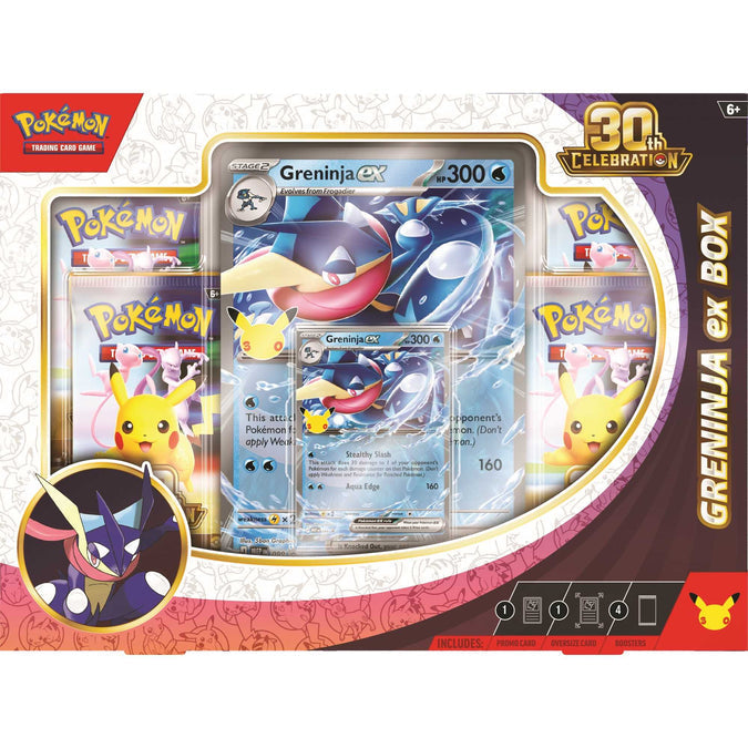 Pokémon TCG – 30th Celebration Greninja ex Box