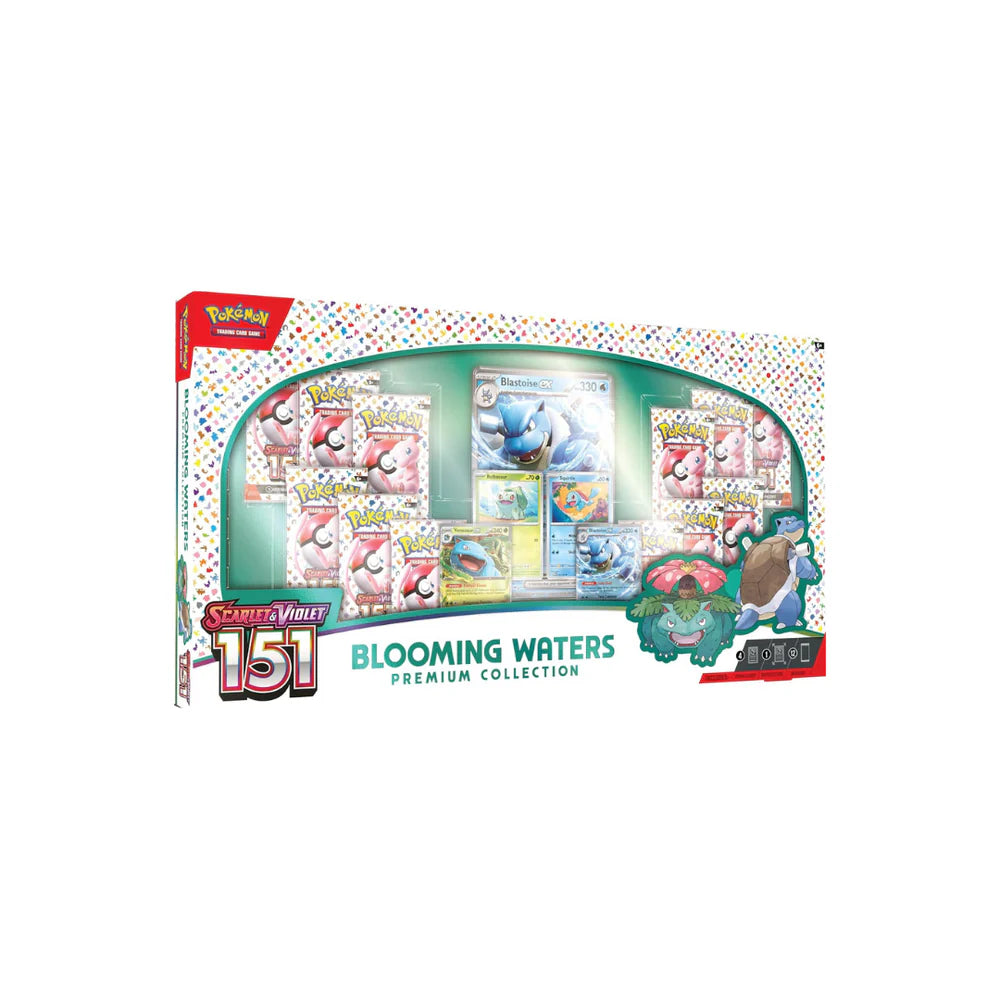 Pokémon TCG – Scarlet & Violet 151 Blooming Waters Premium Collection Box