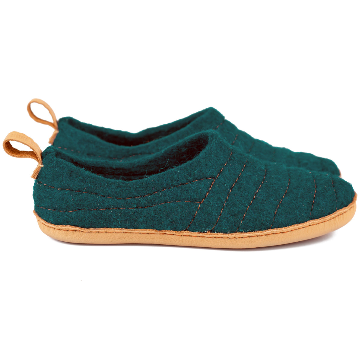 Women's Dark Ocean COCOON Slippers with Pull Loop