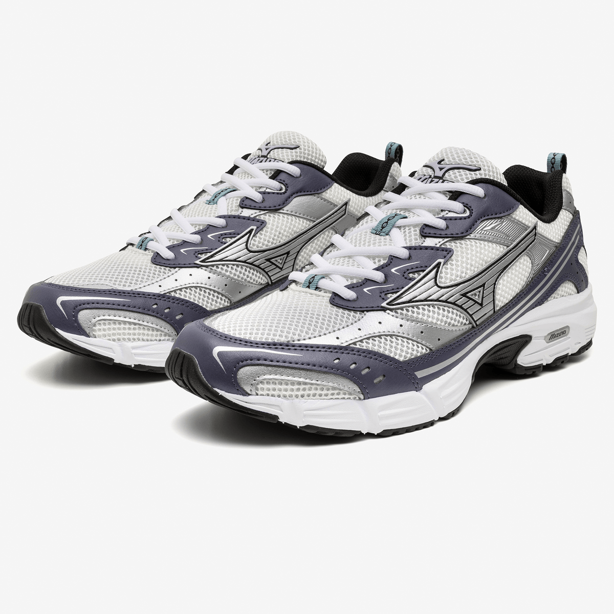 Mizuno MXR Sport – Snow White Silver Graystone Trainers