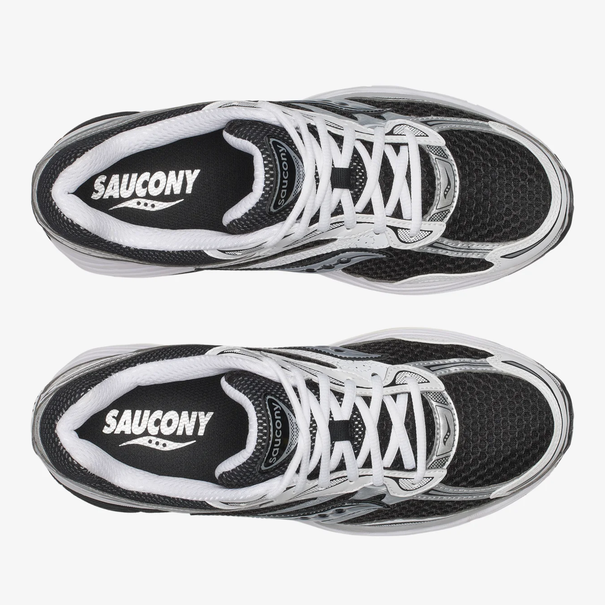 Saucony ProGrid Omni 9 Black White Sneakers