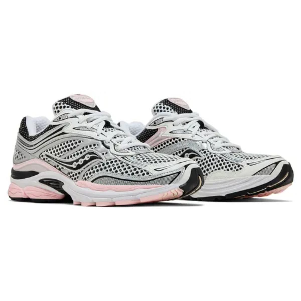 Saucony ProGrid Omni 9 Silver Pink Sneakers