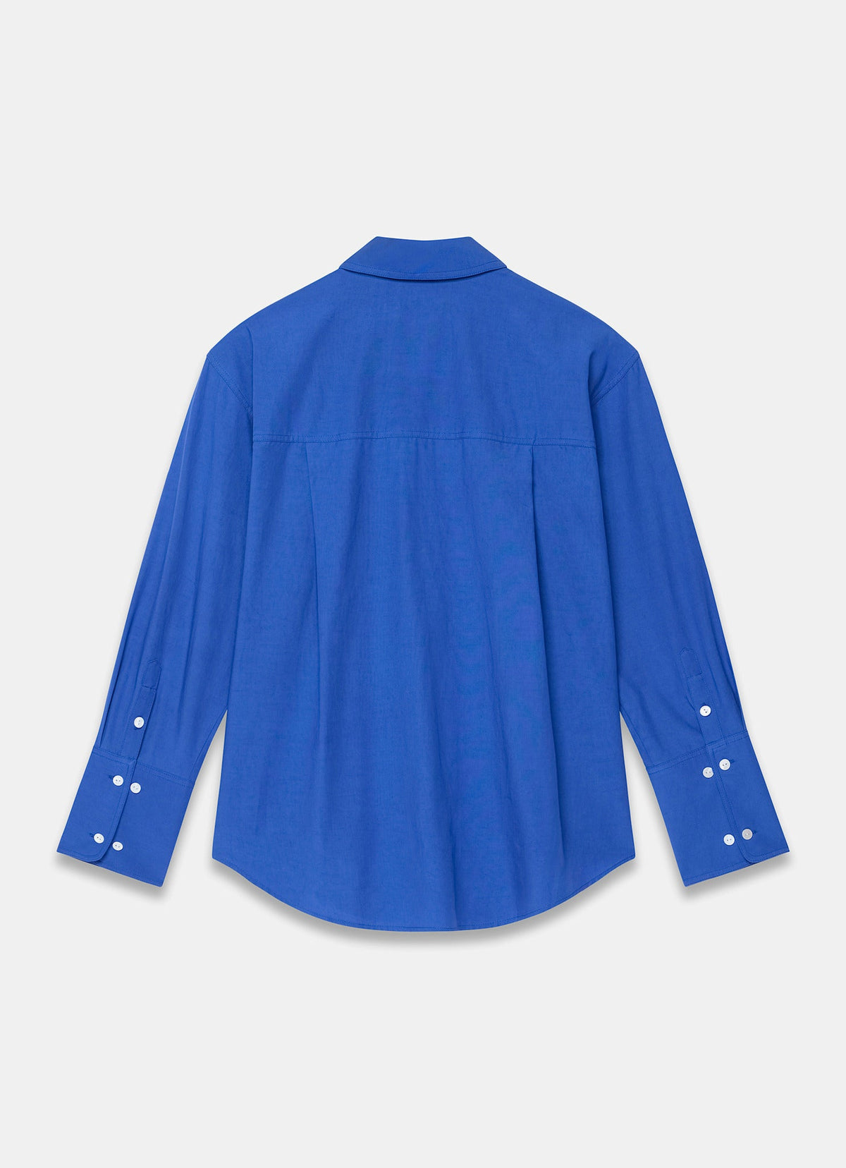 Blue Tailored Shirt in Cotton Blend