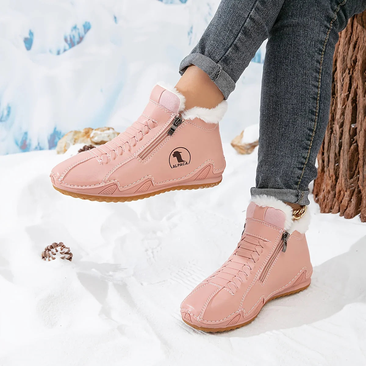 Boots For Women | Side Zip Orthopedic Snow Boots