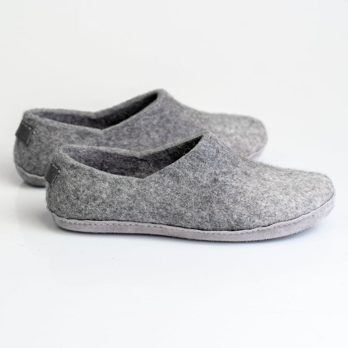 Men's OMBRE Wool Clogs with Alpaca Wool