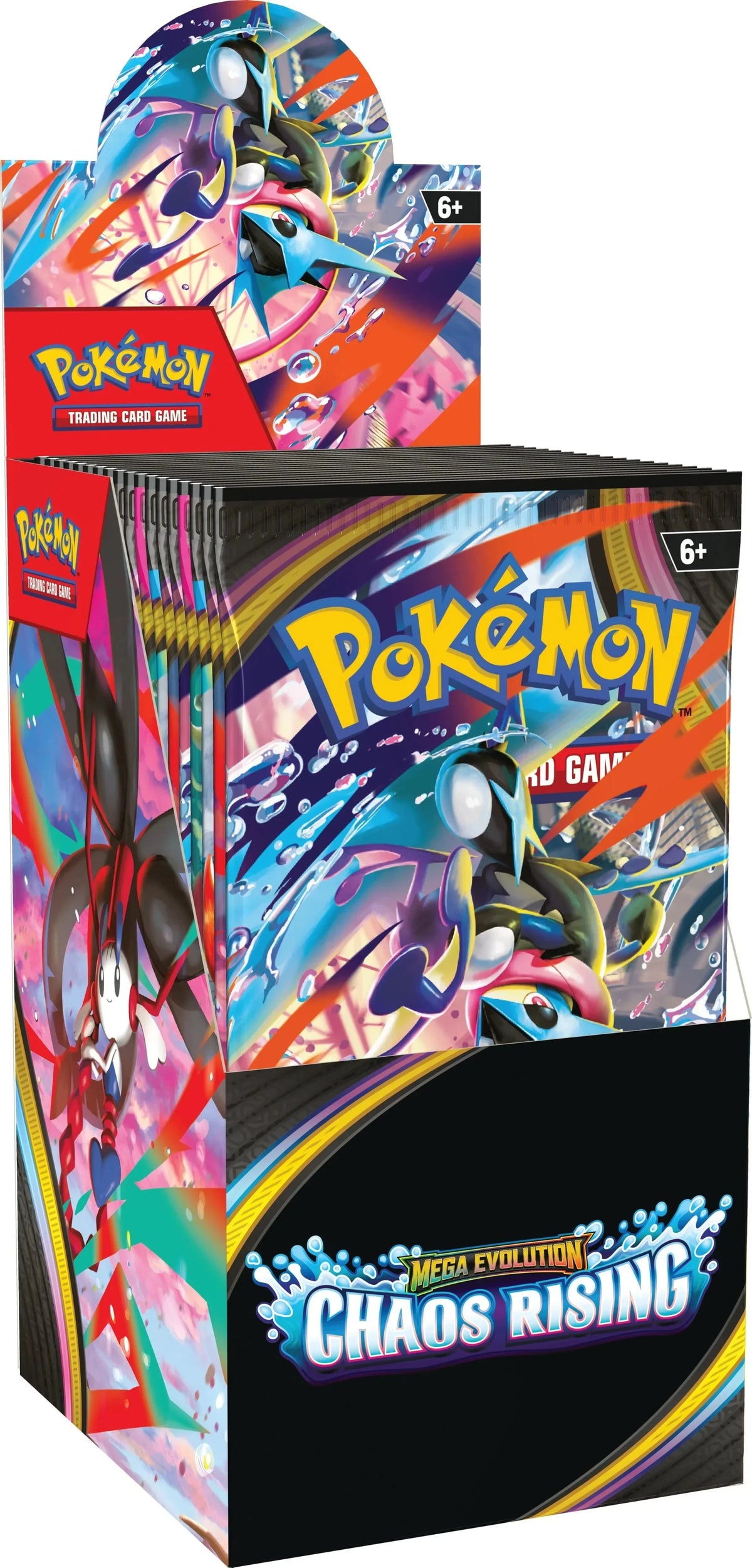 Pokémon TCG – Mega Evolution – Chaos Rising Half Booster Box (18 Packs)