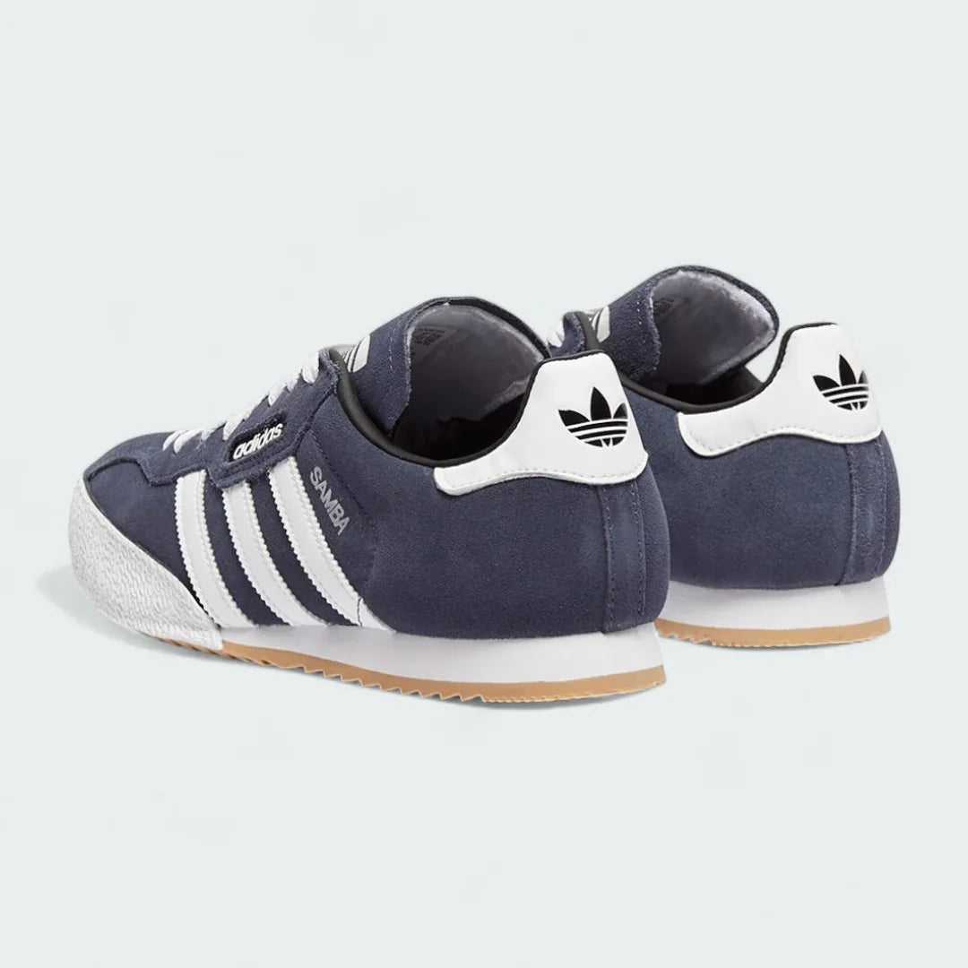 adidas Samba Super Men's Navy Suede Trainers 019332