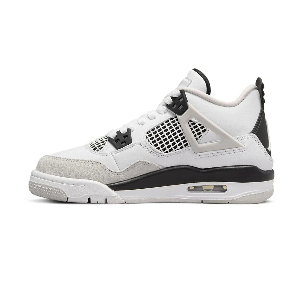Air Jordan 4 Retro Military Black (GS) Trainers