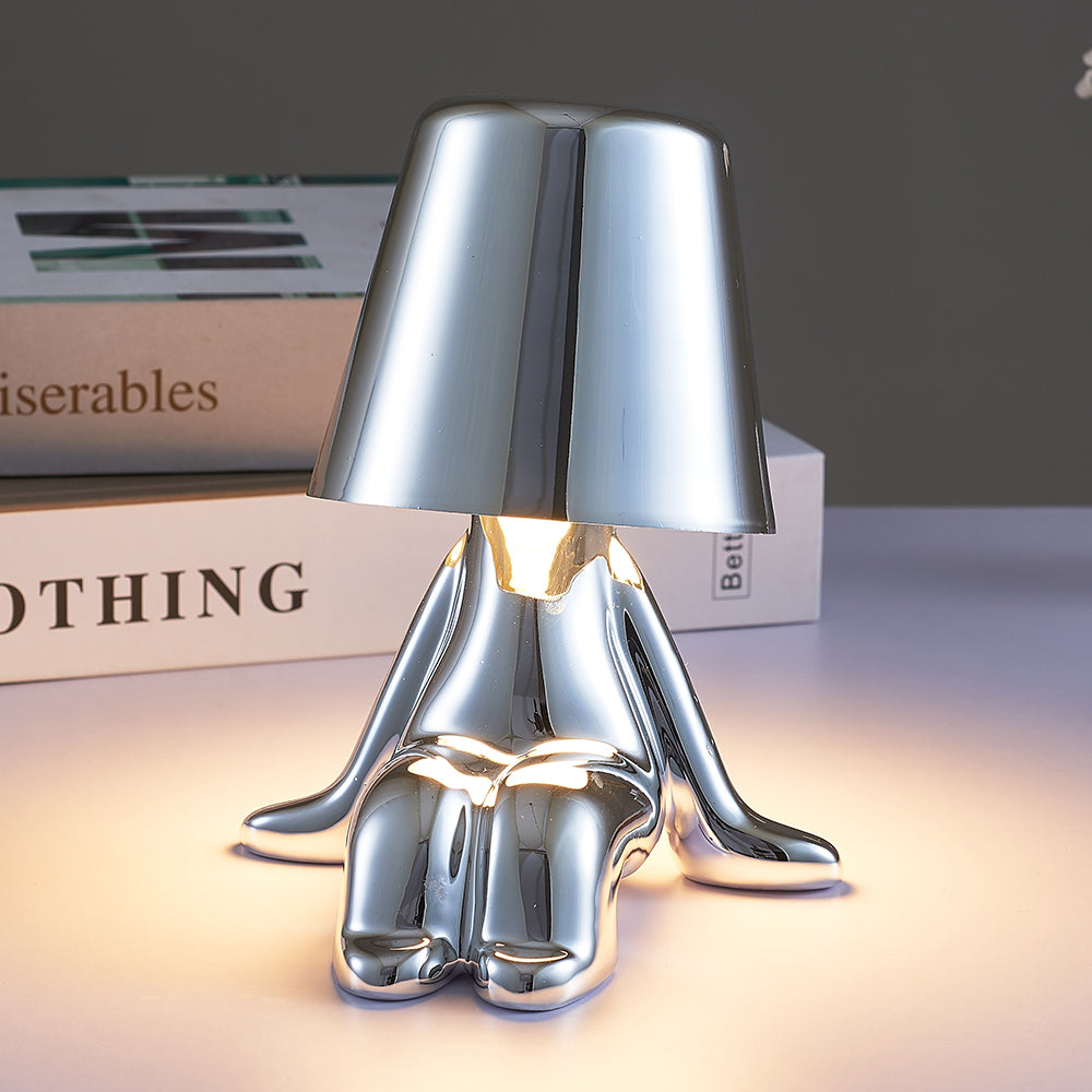 Muse Thinker Little Man Rechargeable Table Lamp | Premium Quality