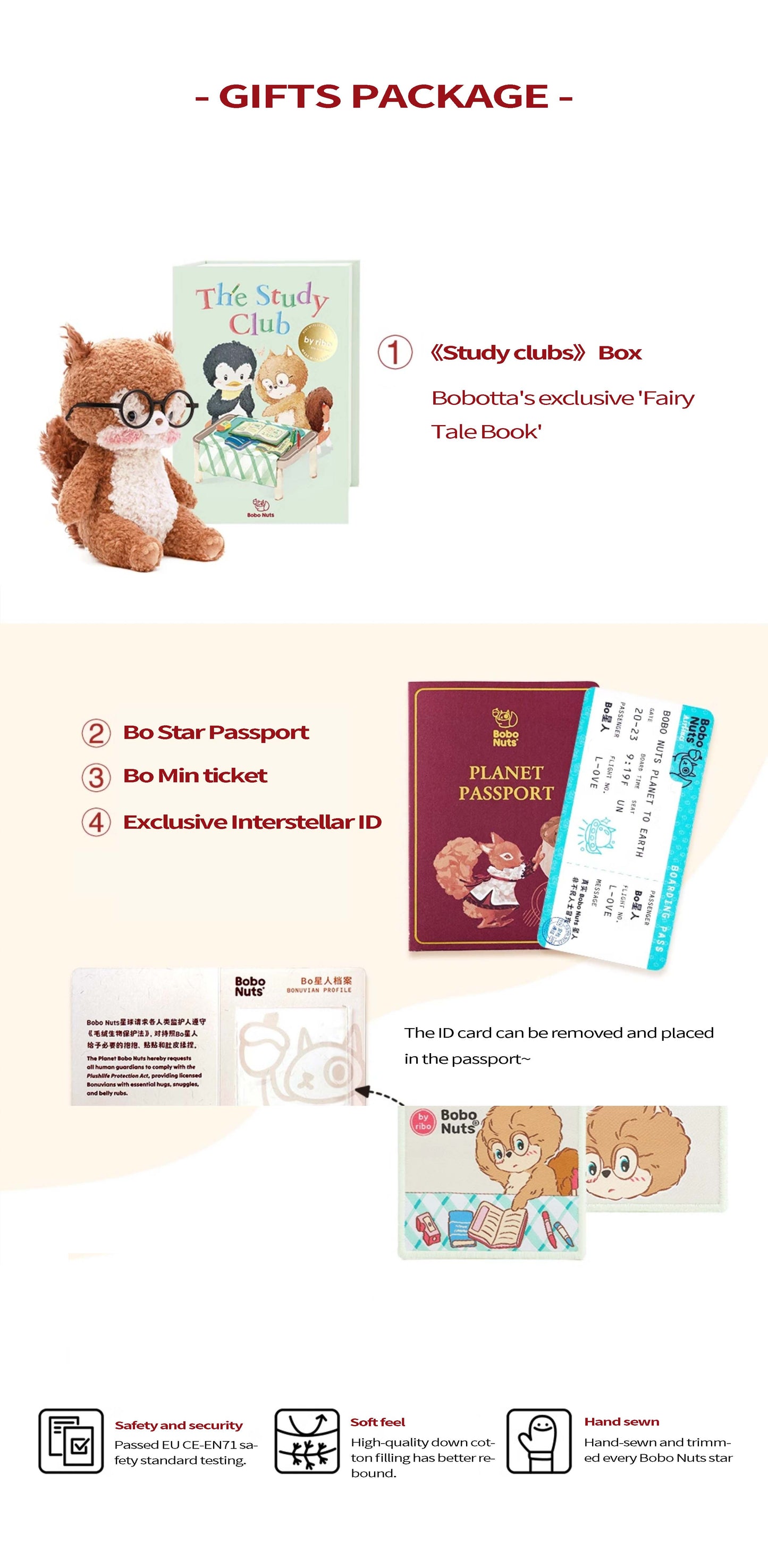 Bobo Nuts - Bobotta Squirrel Plush Toy