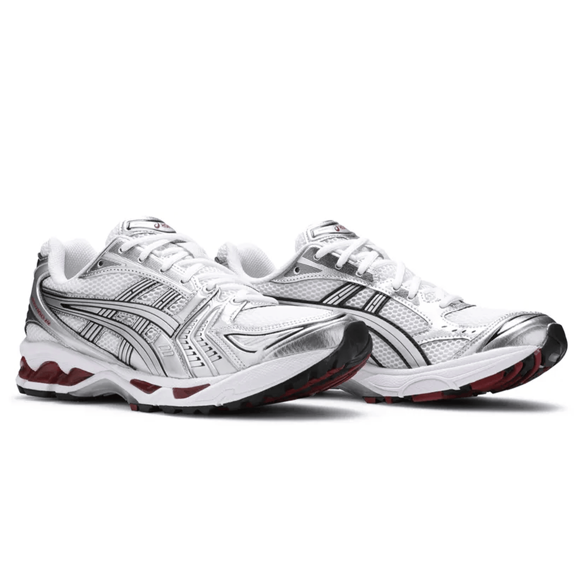 ASICS Gel Kayano 14 – White Pure Silver Trainers