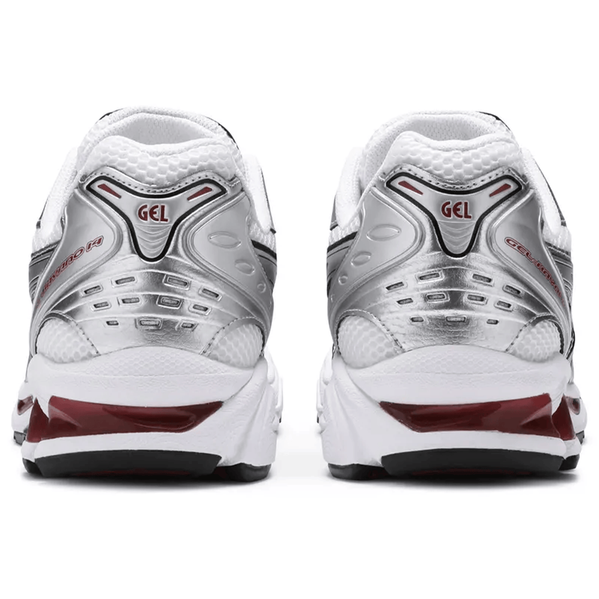 ASICS Gel Kayano 14 – White Pure Silver Trainers