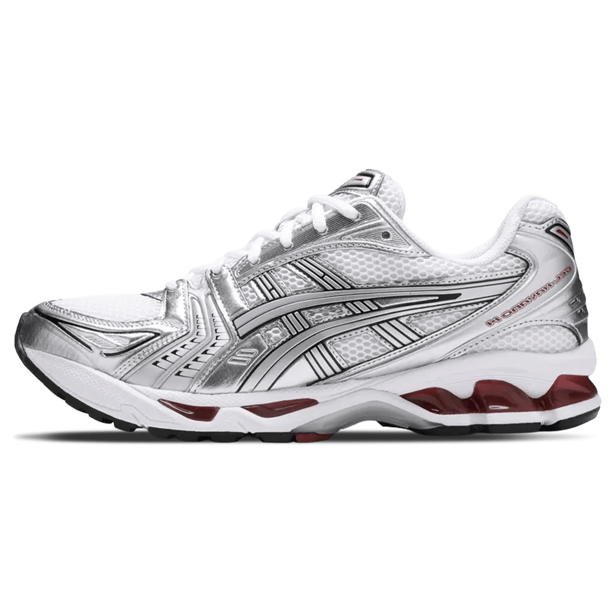 ASICS Gel Kayano 14 – White Pure Silver Trainers