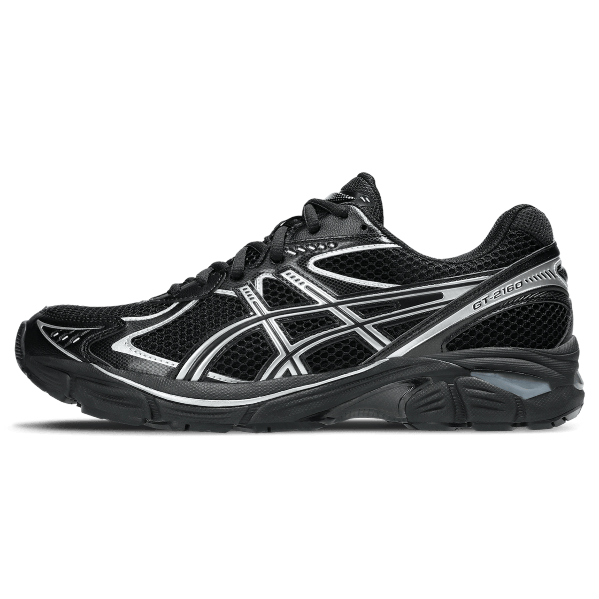 ASICS GT 2160 – Black Pure Silver Trainers