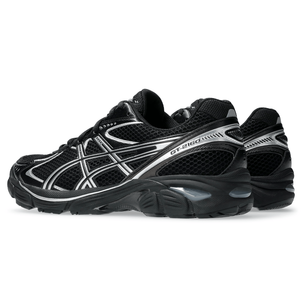 ASICS GT 2160 – Black Pure Silver Trainers
