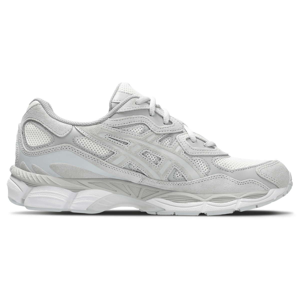 ASICS Gel NYC – Cream Cloud Grey Trainers