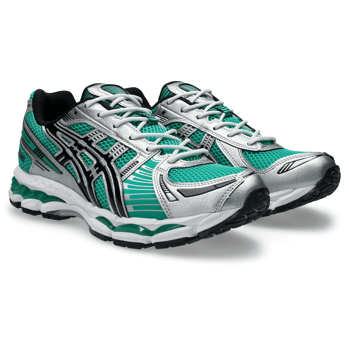 ASICS Gel Kayano 12.1 – Edamame Green Black Trainers