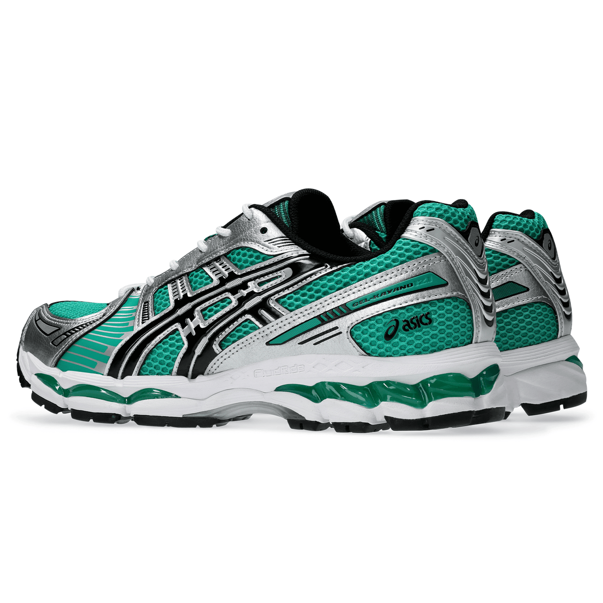 ASICS Gel Kayano 12.1 – Edamame Green Black Trainers
