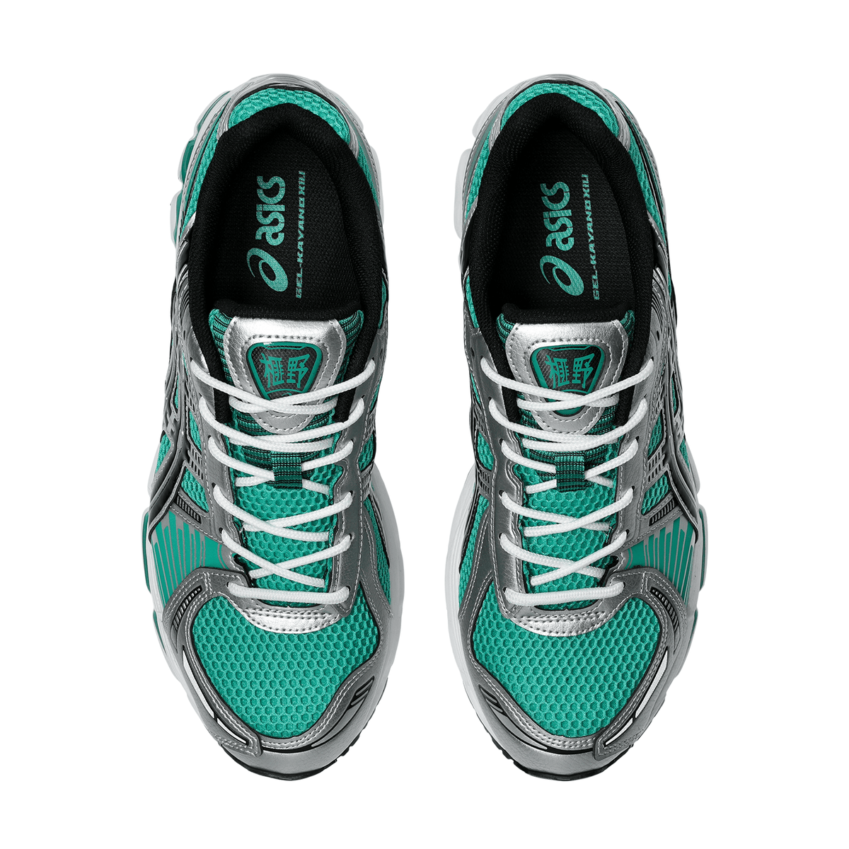 ASICS Gel Kayano 12.1 – Edamame Green Black Trainers