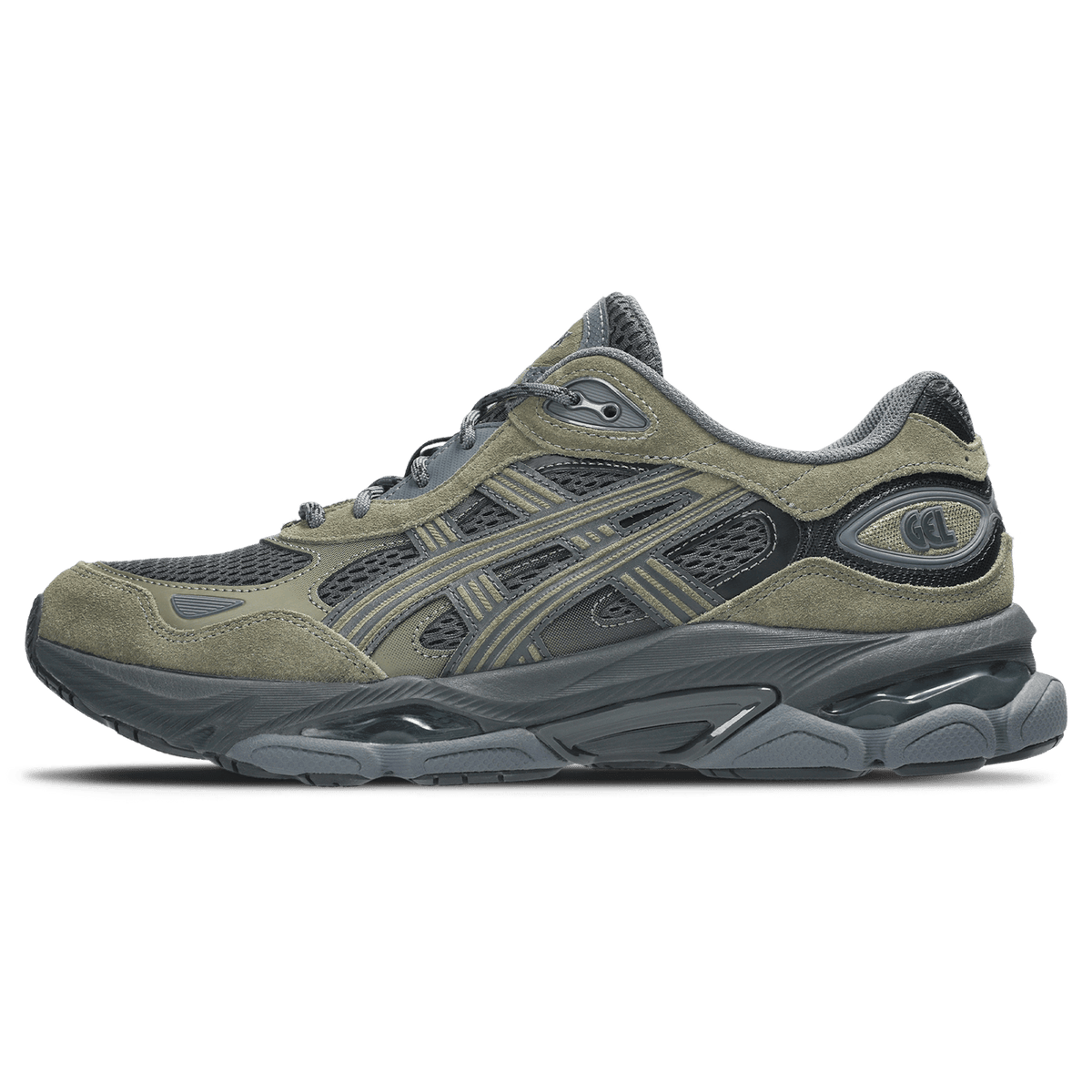ASICS Gel NYC 2.0 – Graphite Grey Loden Green Trainers