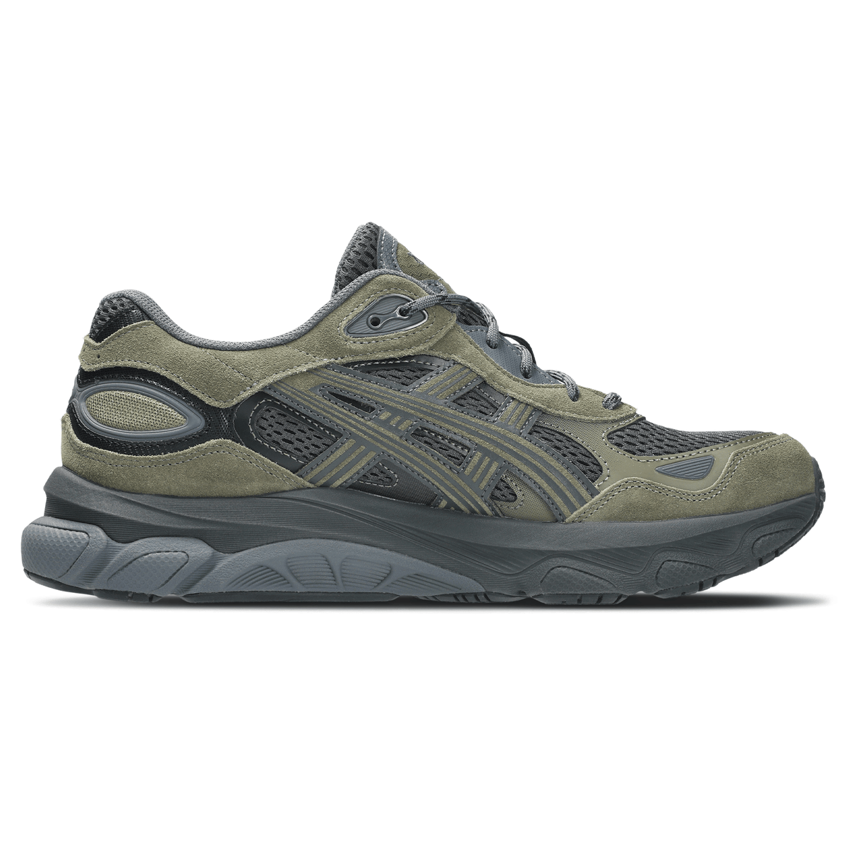 ASICS Gel NYC 2.0 – Graphite Grey Loden Green Trainers