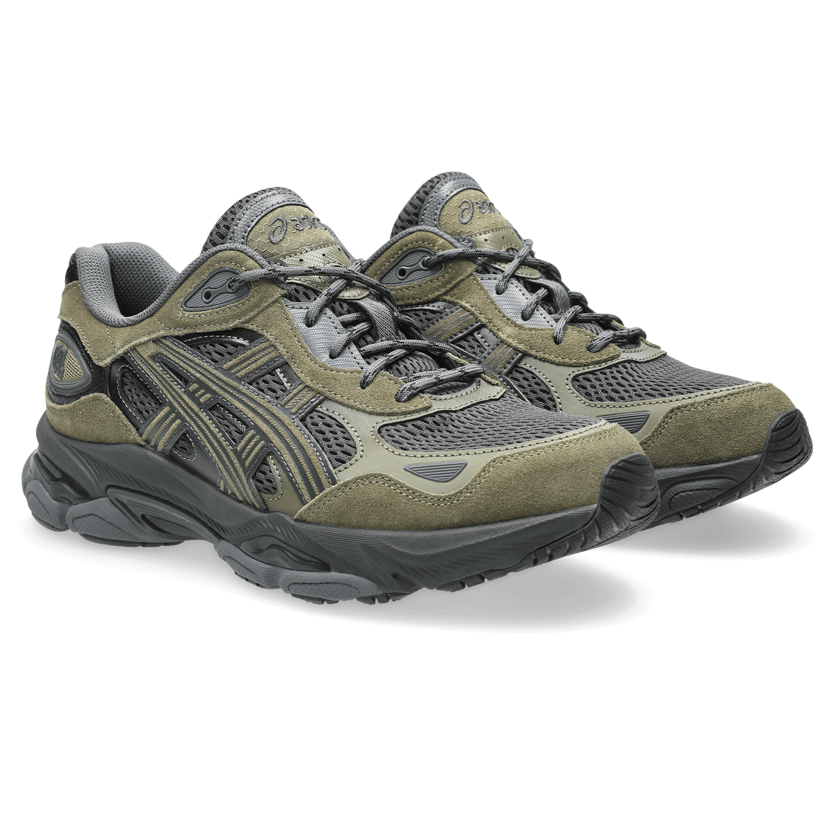 ASICS Gel NYC 2.0 – Graphite Grey Loden Green Trainers