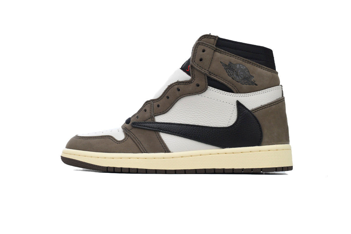 Travis Scott x Air Jordan 1 Retro High OG 'Mocha' Sneakers