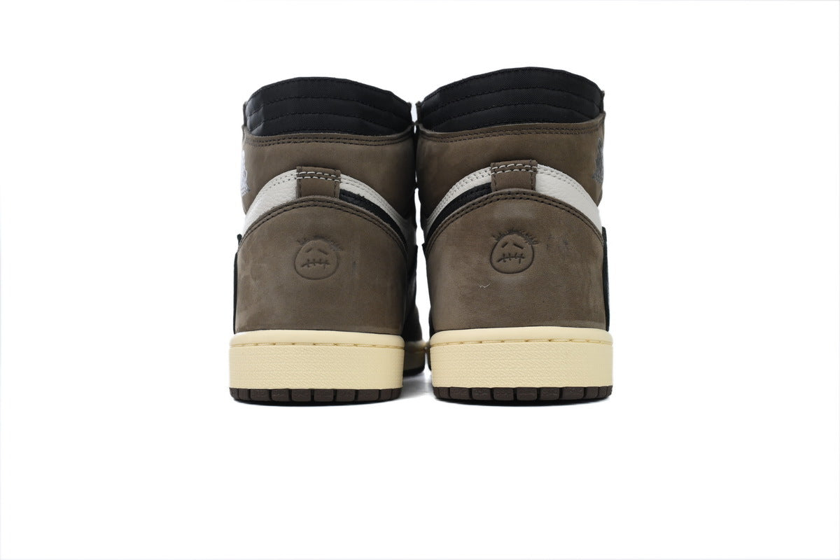 Travis Scott x Air Jordan 1 Retro High OG 'Mocha' Sneakers