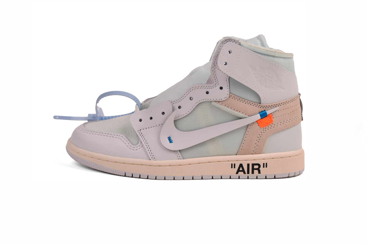 Off-White x Air Jordan 1 Retro High OG 'White' 2018 Sneakers