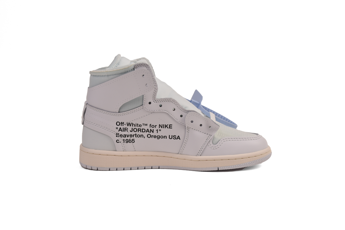 Off-White x Air Jordan 1 Retro High OG 'White' 2018 Sneakers