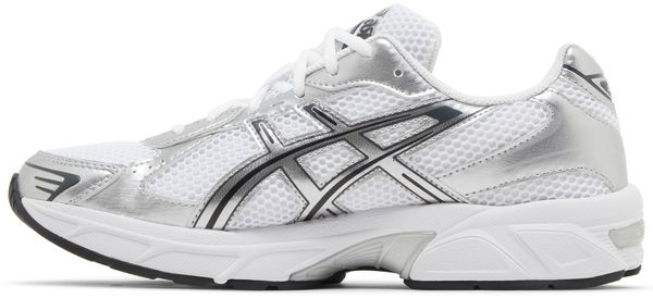 ASICS Gel 1130 White Pure Silver Black Trainers