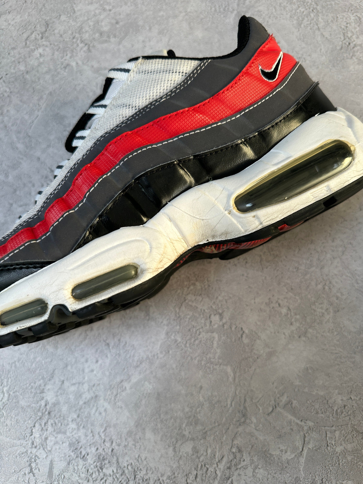 Nike Air Max 95 | Black / Chilling Red / Dark Grey | UK 8