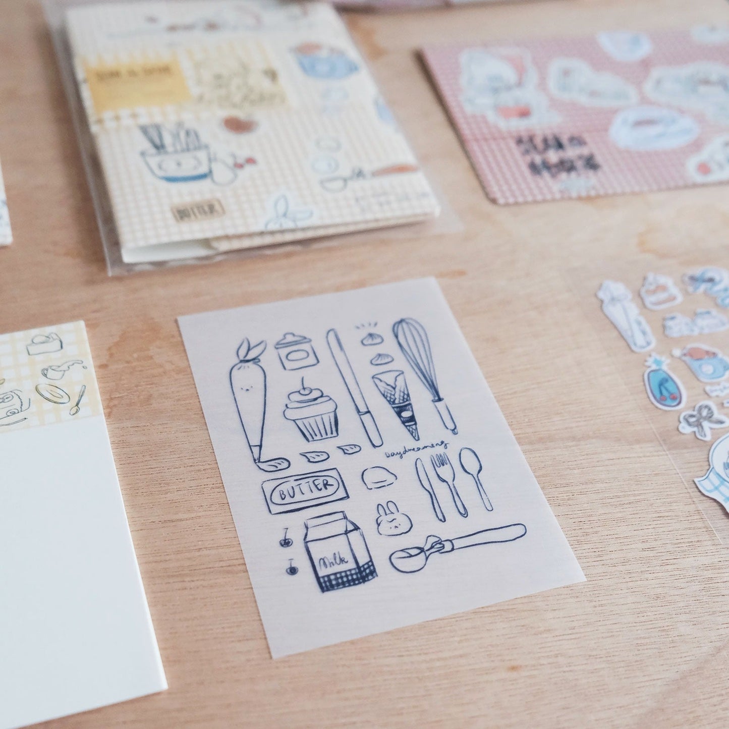 A Gator Life - Cream Bunny Journal Material Pack