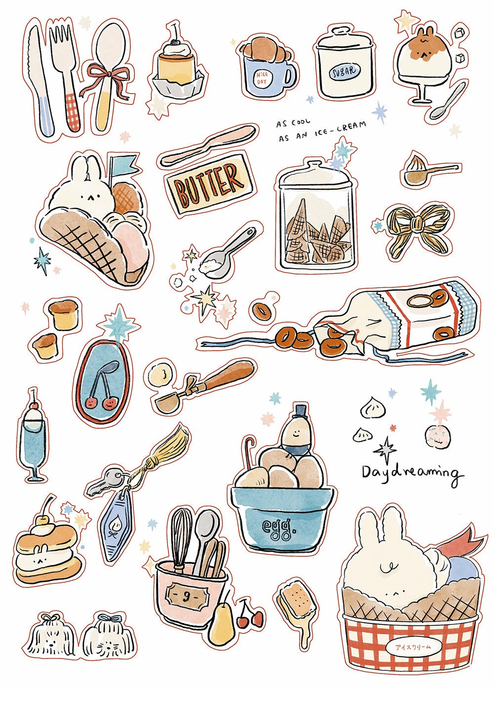 A Gator Life - Afternoon Tea Washi Sticker