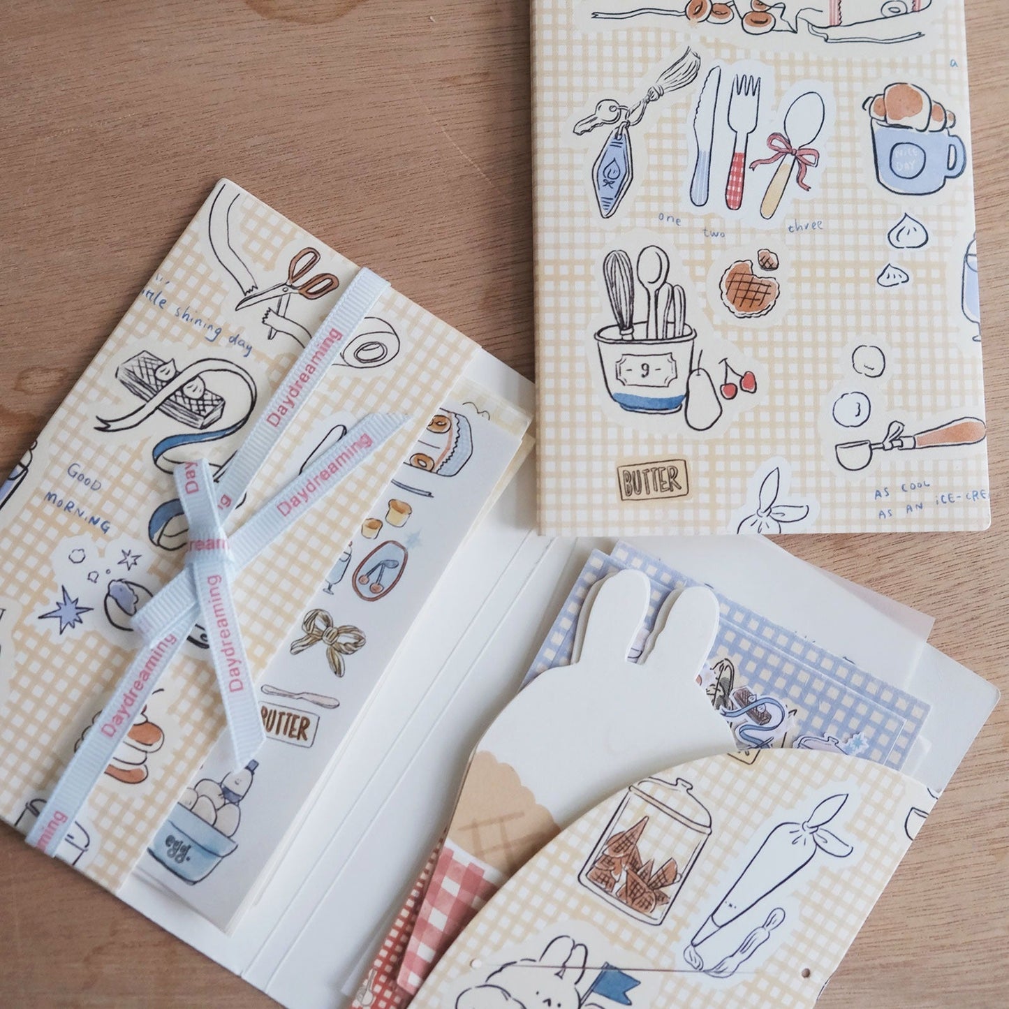 A Gator Life - Cream Bunny Journal Material Pack