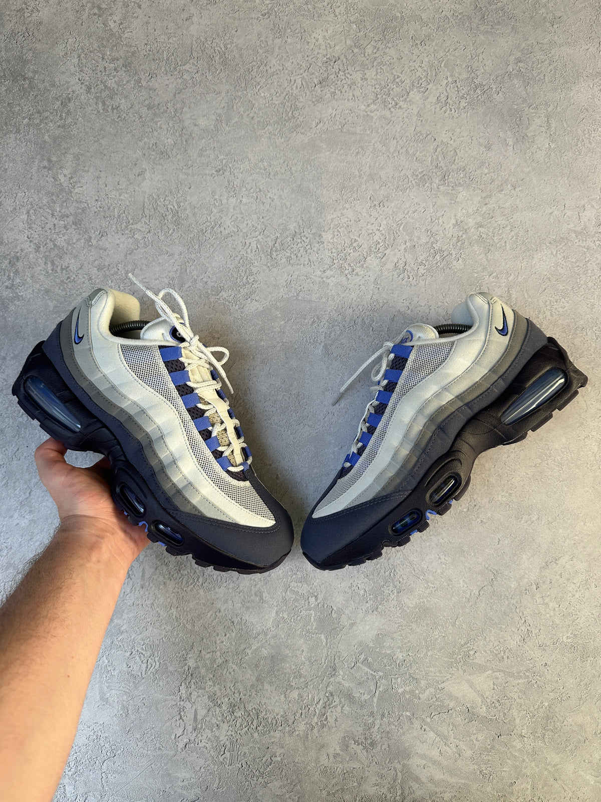 Nike Air Max 95 | Photon Dust / Purple Dynasty | UK 8.5