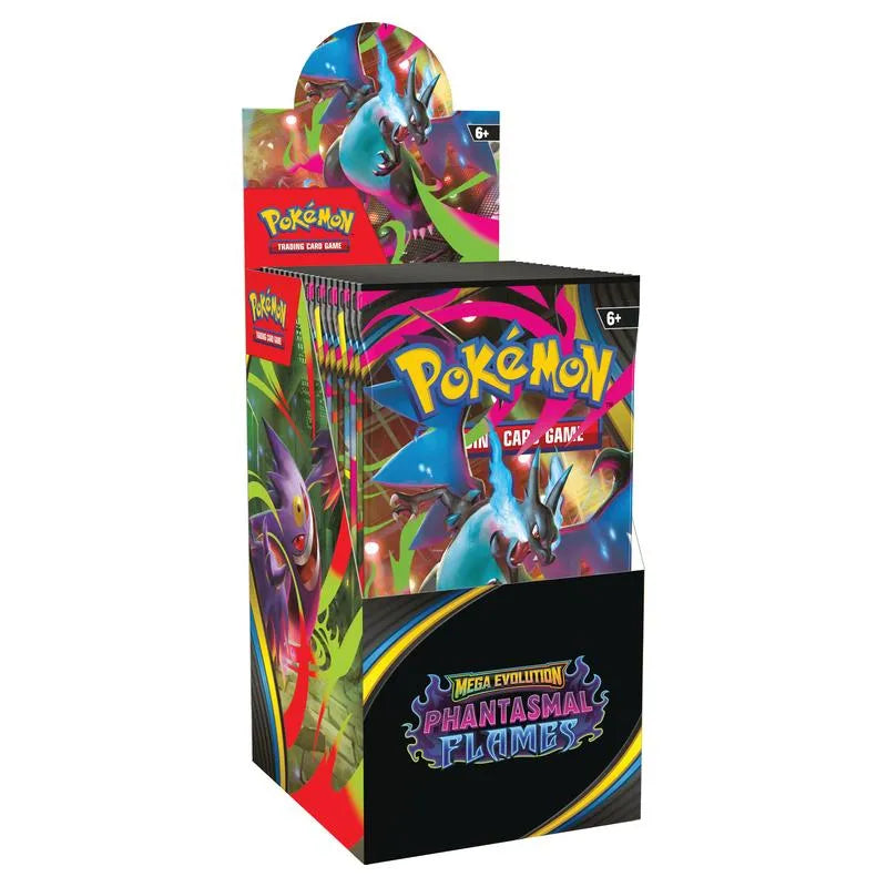 Pokémon TCG – Mega Evolution – Phantasmal Flames Half Booster Box (18 Packs)