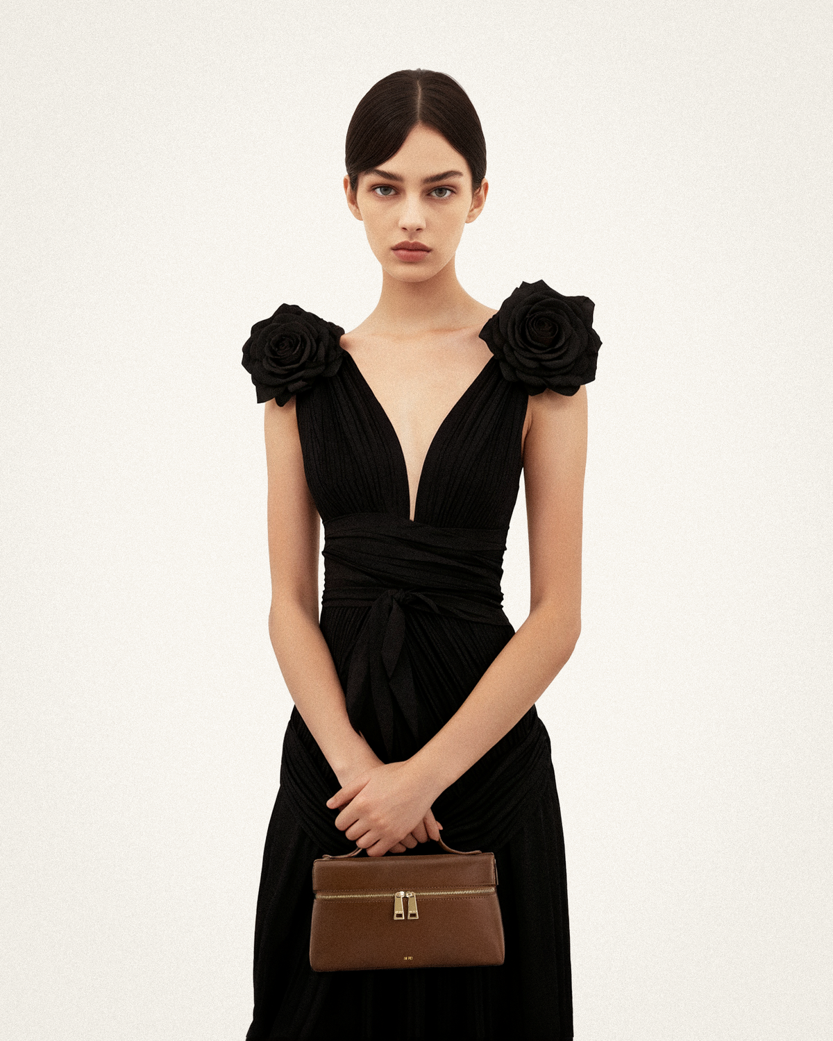 Optew Thea Top Handle Bag - Brown