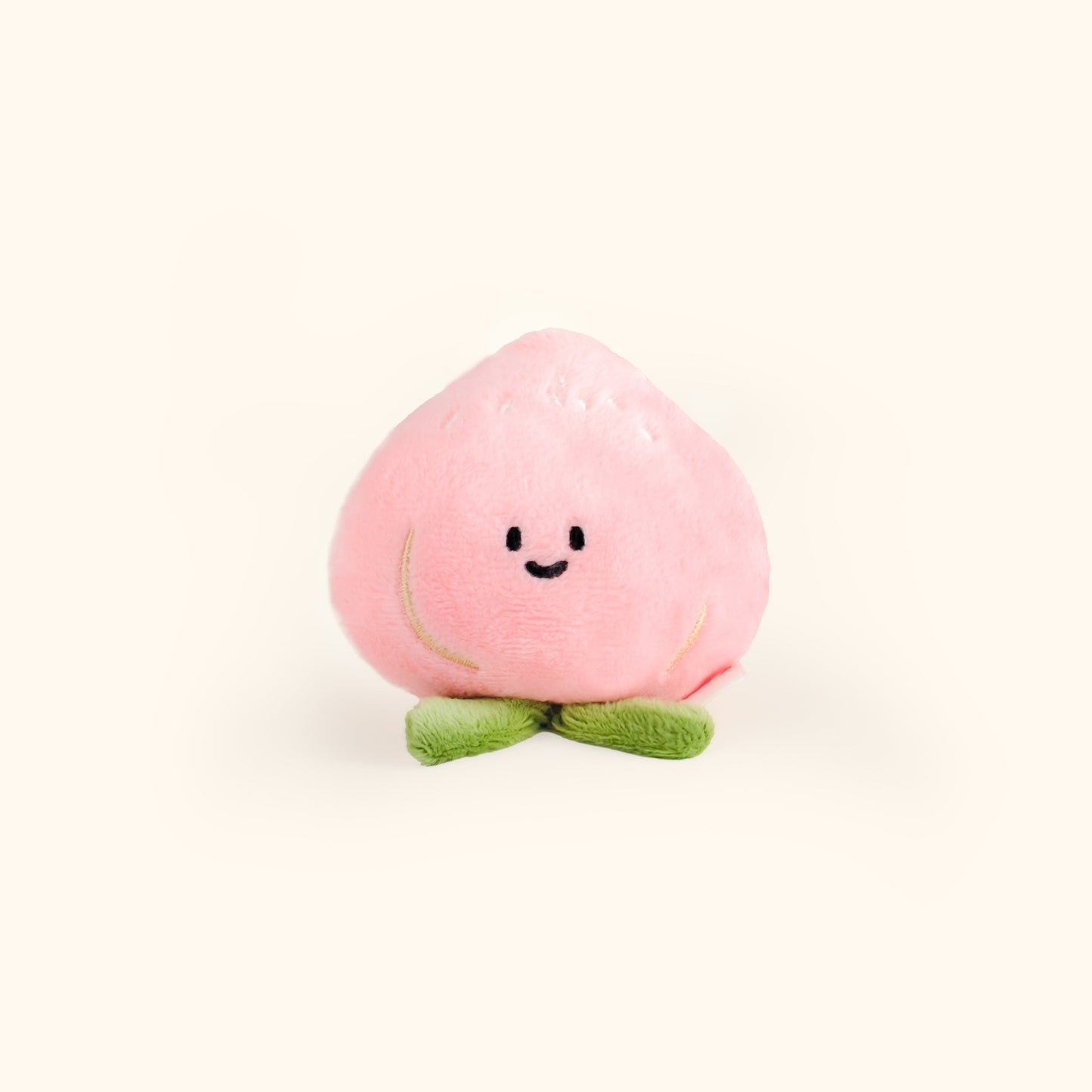 Daily White - Peach Bag Charm