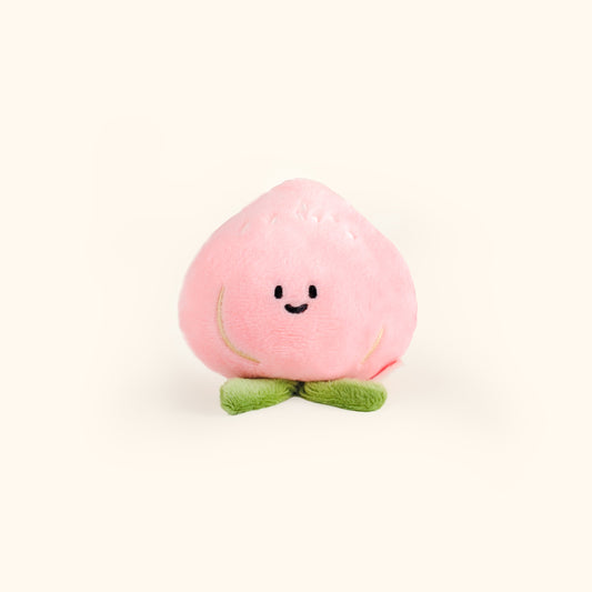 Daily White - Peach Bag Charm