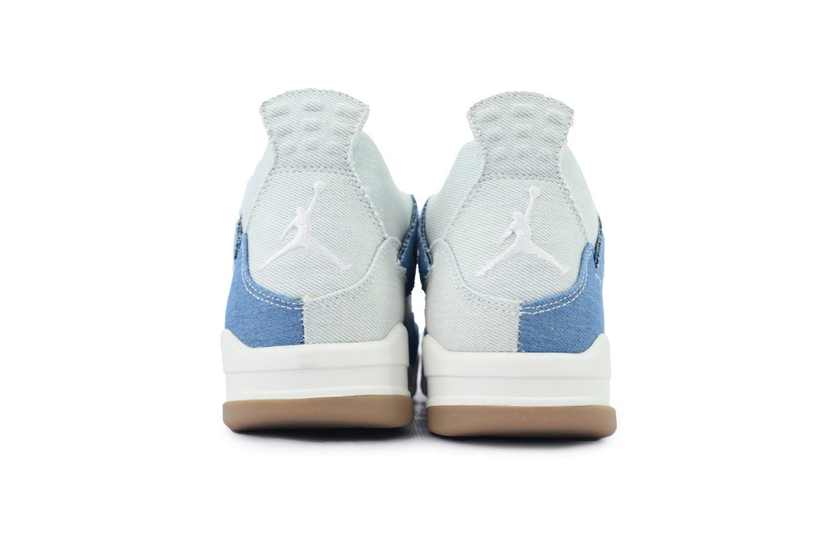 Women's Air Jordan 4 Retro TEX 'Worn Blue Denim' Sneakers