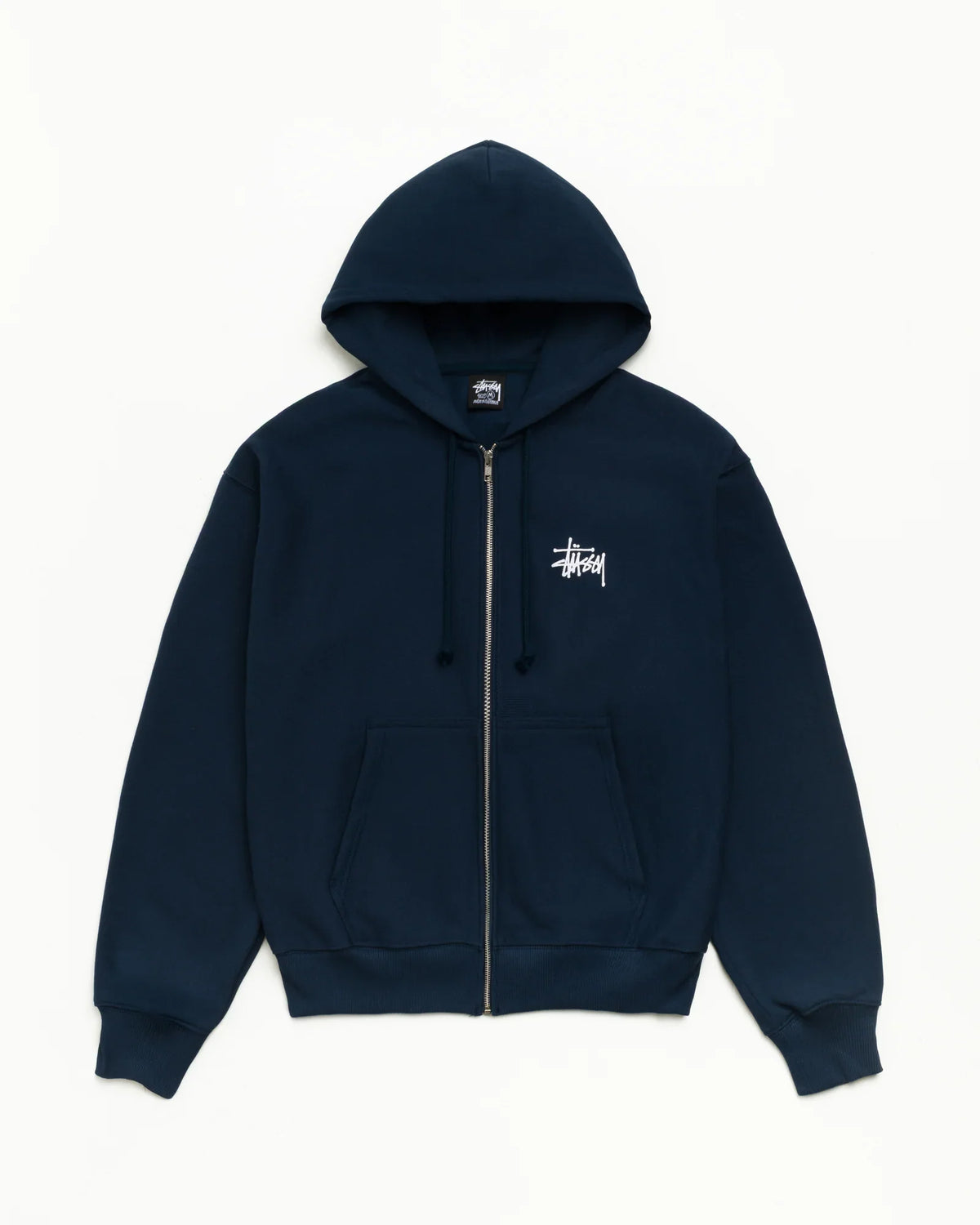 Basic Fleece Zip-Up Hoodie